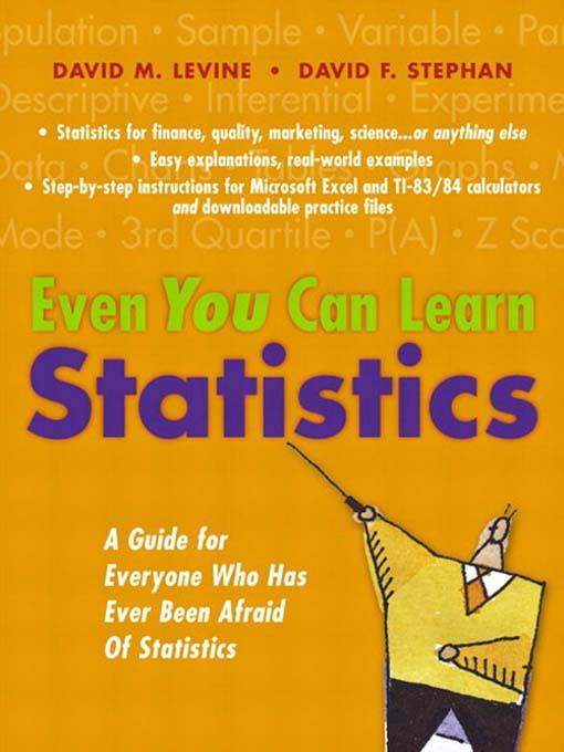 Title details for Even You Can Learn Statistics by Levine - Available